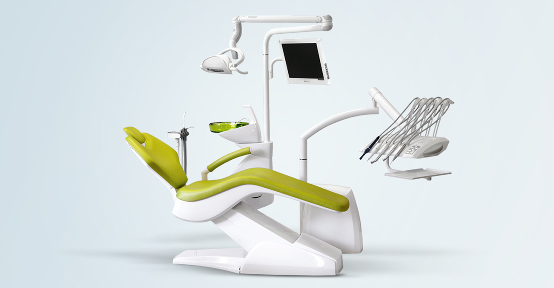Unidade dentária numa clínica